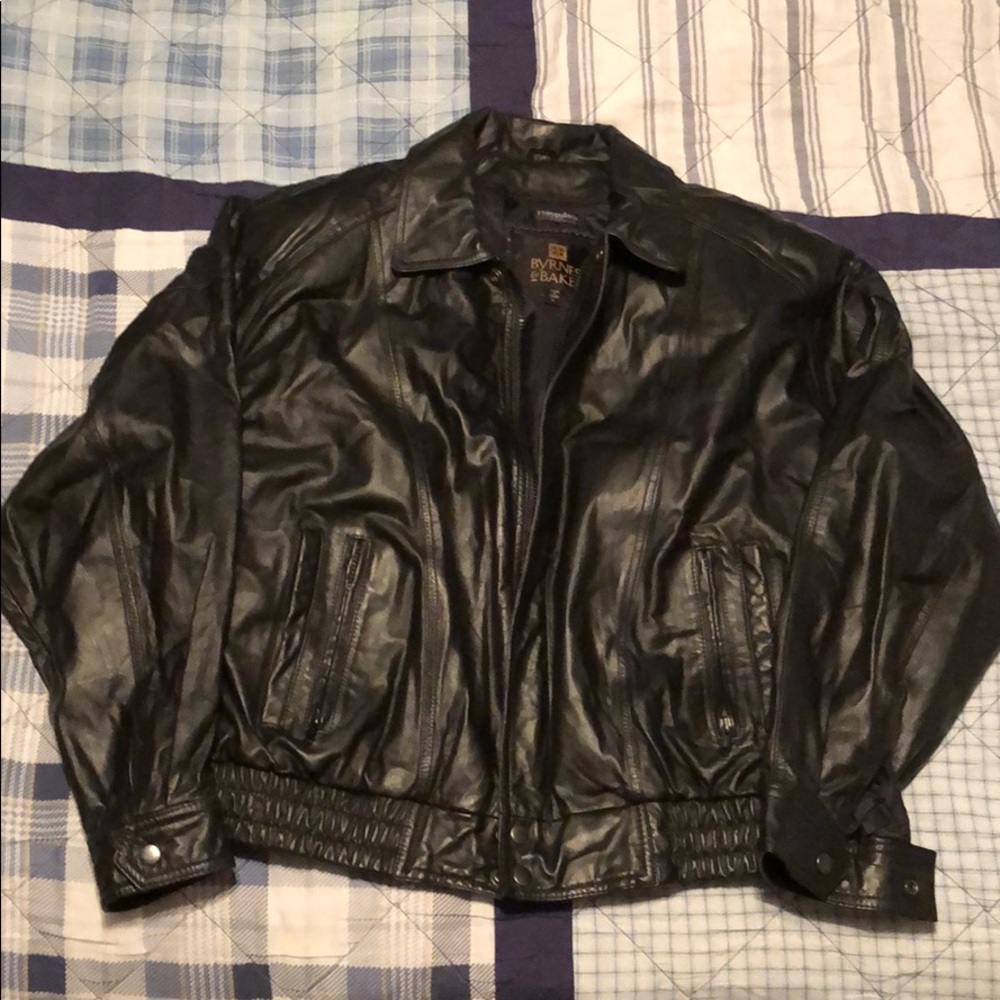 Byrnes & Baker Leather Jacket